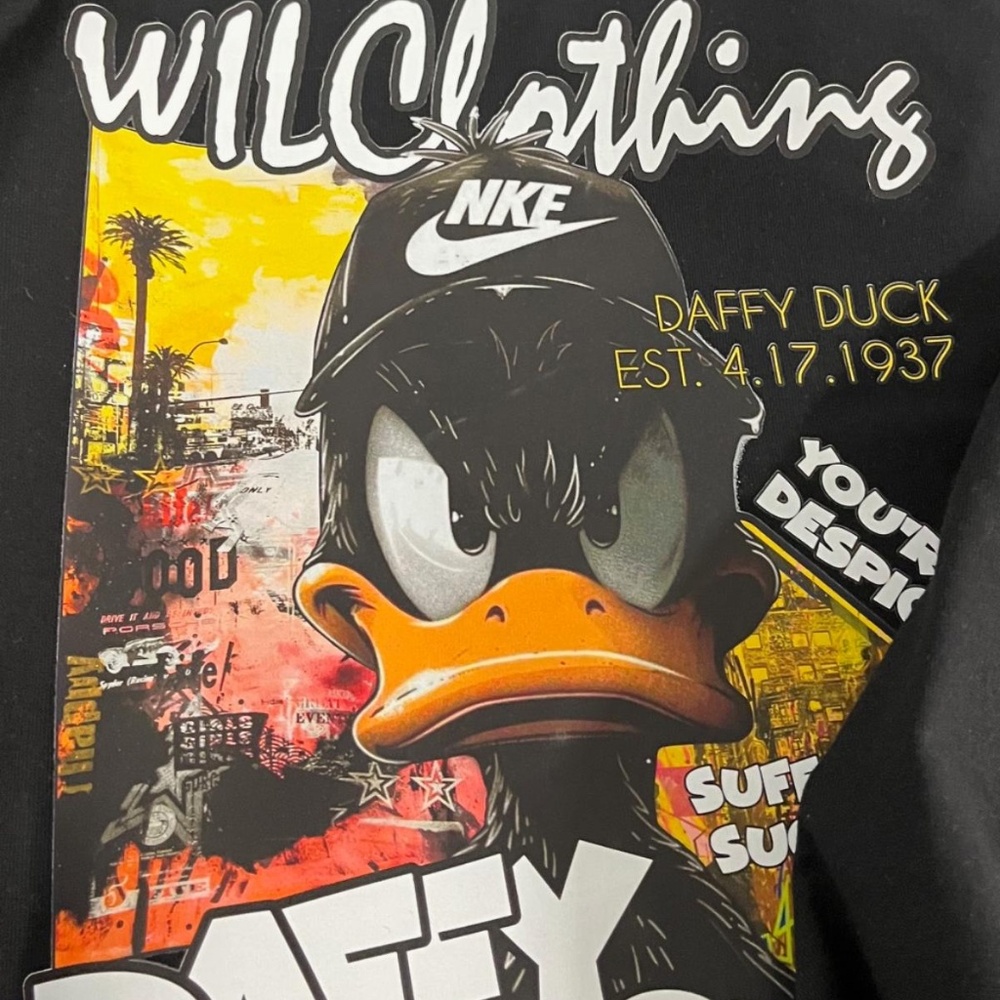 Hollywood Daffy Duck - NKE - WILClothing® Graphic Tee